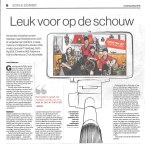 Leuk voor op de schouw