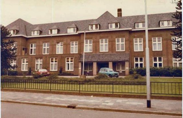 Het gebouw voor den gevallen vrouw