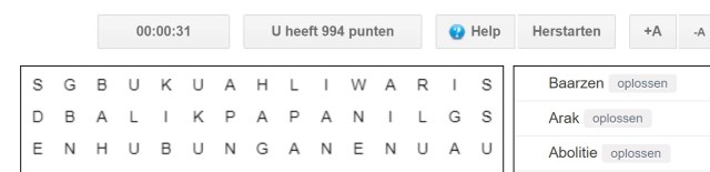 woordpuzzel